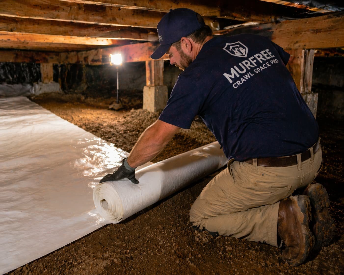 crawl space waterproofing